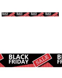 Vinduesstreamer - 120 cm. - m/ BLACK FRIDAY